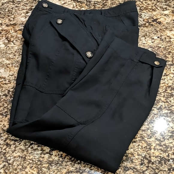 Express Super High Rise Pants Black Women's Size 0 Lyocell - Picture 2 of 15